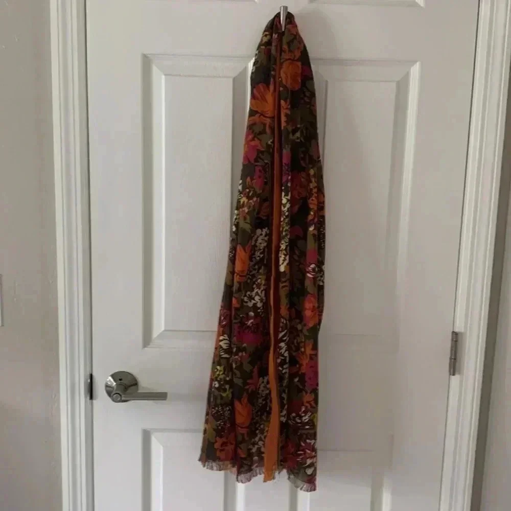 Floral scarf
